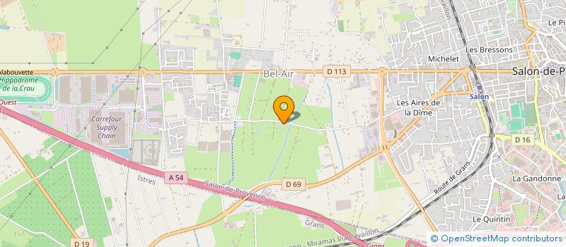 localisation de l'entreprise DRF SERVICES  SALON-DE-PROVENCE