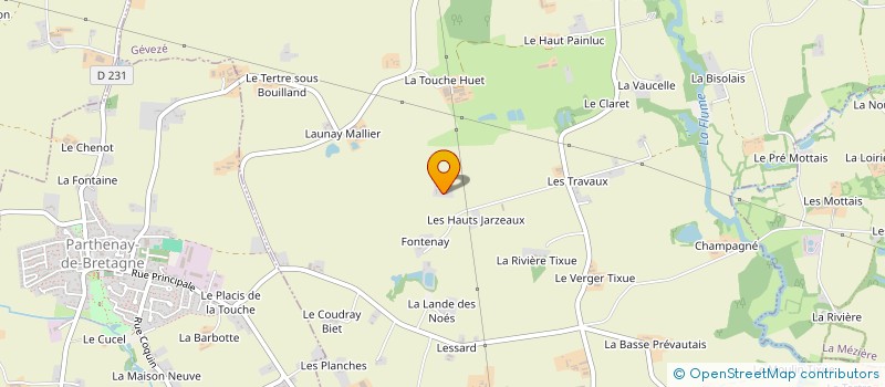 localisation de l'entreprise DRFOGUI  GEVEZE