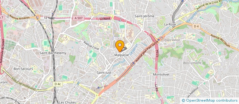 localisation de l'entreprise DRG DESIGN à MARSEILLE