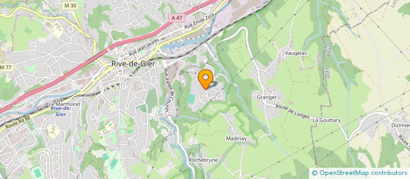 localisation de l'entreprise DRG IMMO  MONTROND-LES-BAINS