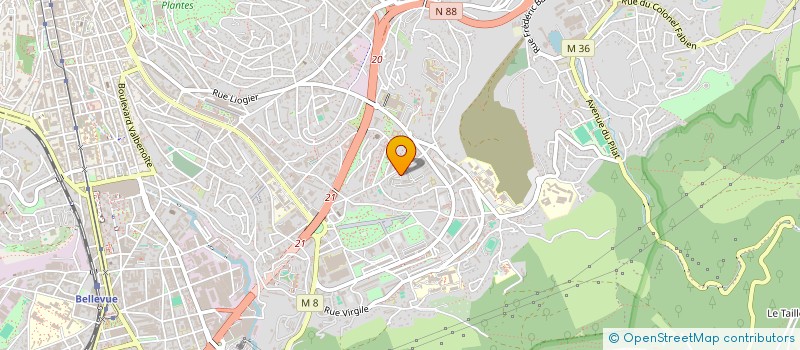 localisation de l'entreprise DRGINVEST  SAINT-ETIENNE