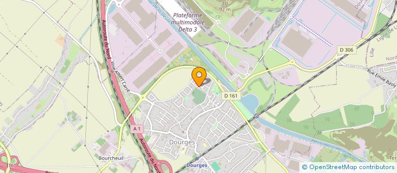 localisation de l'entreprise DRH  DOURGES
