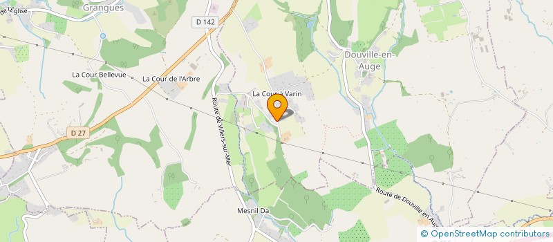 localisation de l'entreprise DRH CONNECT  DOUVILLE-EN-AUGE