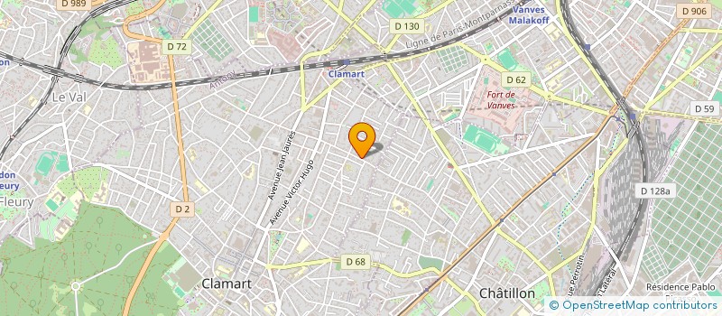 localisation de l'entreprise DRH.I.S  CLAMART