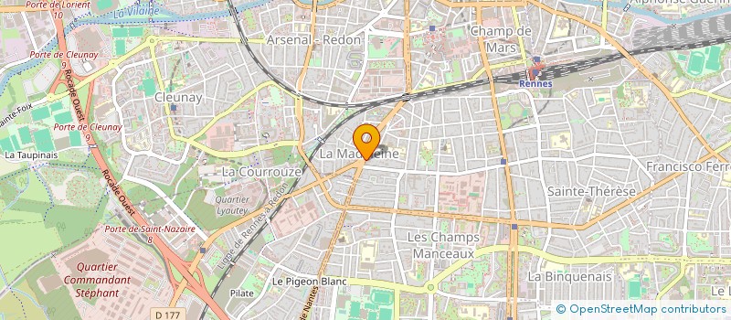 localisation de l'entreprise DRIANA  RENNES