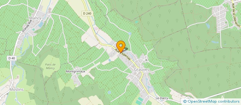 localisation de l'entreprise DRIANT-ALBERT  GRAUVES