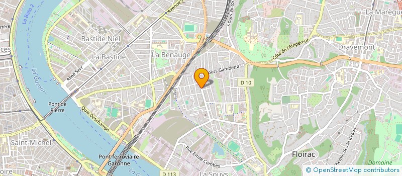 localisation de l'entreprise DRIBOU  FLOIRAC