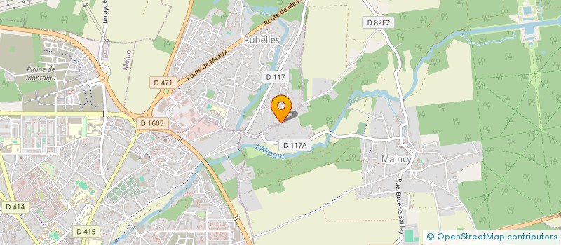 localisation de l'entreprise DRICI SIDI MELUN CAPITALE DE LA SOLIDARITE  RUBELLES