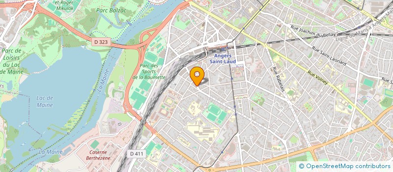 localisation de l'entreprise DRIDI NETTOYAGE à ANGERS