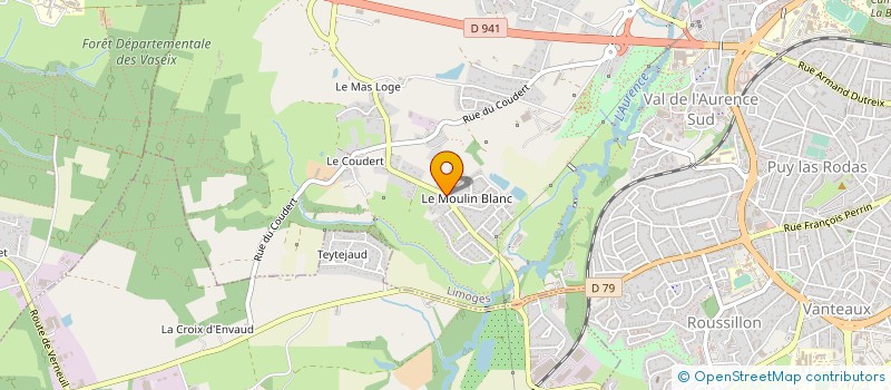 localisation de l'entreprise DRIF à LIMOGES