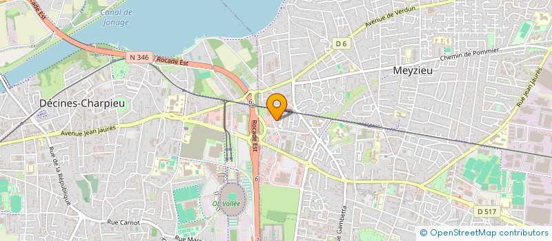 localisation de l'entreprise DRIF'ASSIST à MEYZIEU