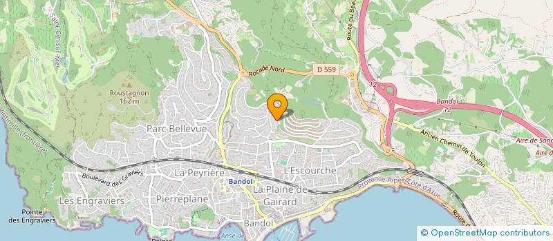 localisation de l'entreprise DRIFT  BANDOL