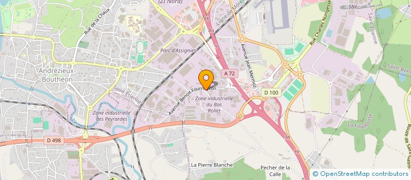 localisation de l'entreprise DRIFT à LA FOUILLOUSE