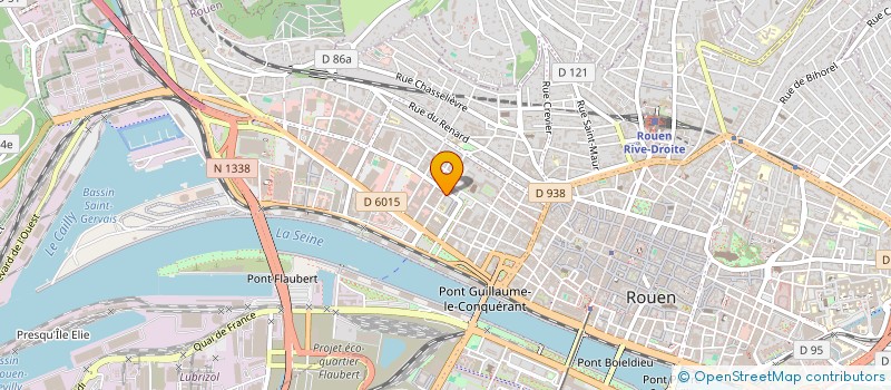 localisation de l'entreprise DRIFT - DEVELOPPEMENT ET RESEAU D'INITIATIVE FEMINISTE TRANSREGIONALE à ROUEN