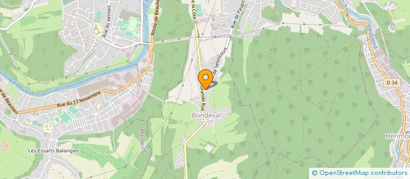 localisation de l'entreprise DRIFT KD  BONDEVAL