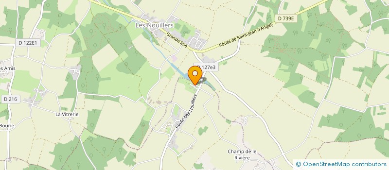 localisation de l'entreprise DRIFTEAM17  SAINT-SAVINIEN