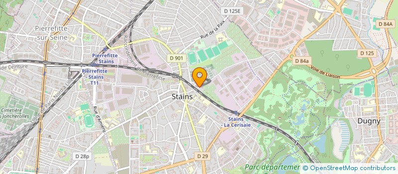 localisation de l'entreprise DRIFTY à STAINS