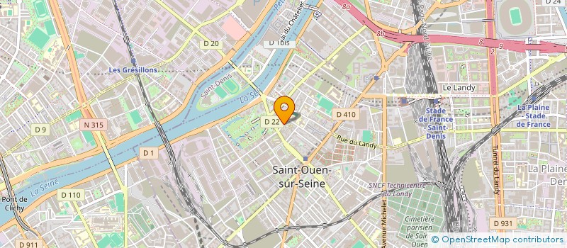 localisation de l'entreprise DRII à SAINT-OUEN-SUR-SEINE