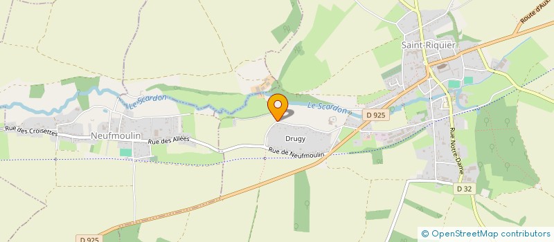 localisation de l'entreprise DRIIMMO  SAINT-RIQUIER