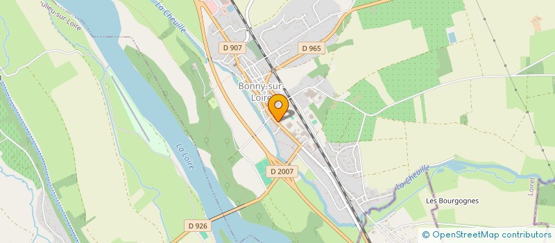localisation de l'entreprise DRIKUNG KAGYU MILA RECHEN CENTER à BONNY-SUR-LOIRE