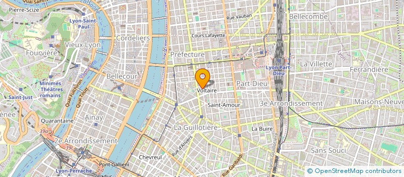 localisation de l'entreprise DRILLLIGHT à LYON