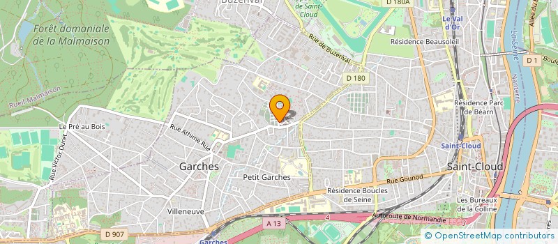 localisation de l'entreprise DRIM à GARCHES