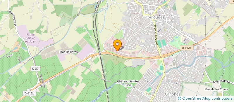 localisation de l'entreprise DRIM ENVIRONNEMENT à TOULOUGES