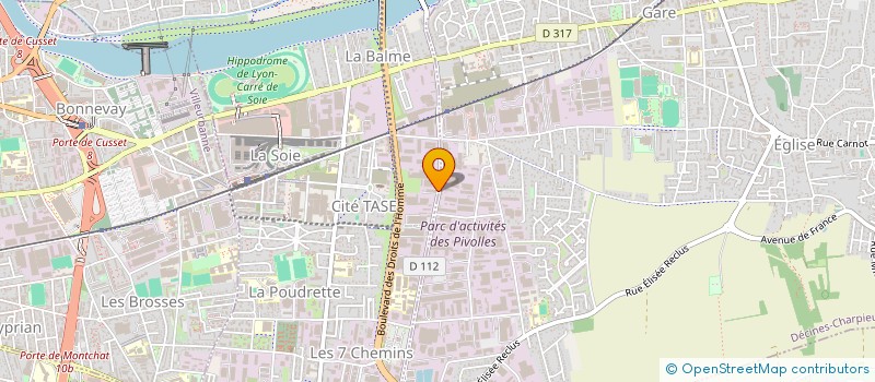 localisation de l'entreprise DRIM FINANCE  VAULX-EN-VELIN