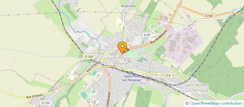 localisation de l'entreprise DRIMINFO-PRO à SAINT-POL-SUR-TERNOISE