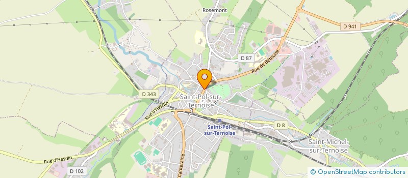 localisation de l'entreprise DRIMINFO-RGPD  SAINT-POL-SUR-TERNOISE