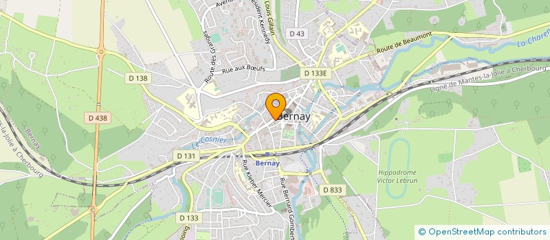 localisation de l'entreprise DRIMS SERVICES à BERNAY