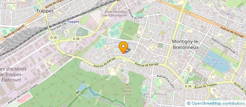 localisation de l'entreprise DRIMY  MONTIGNY-LE-BRETONNEUX