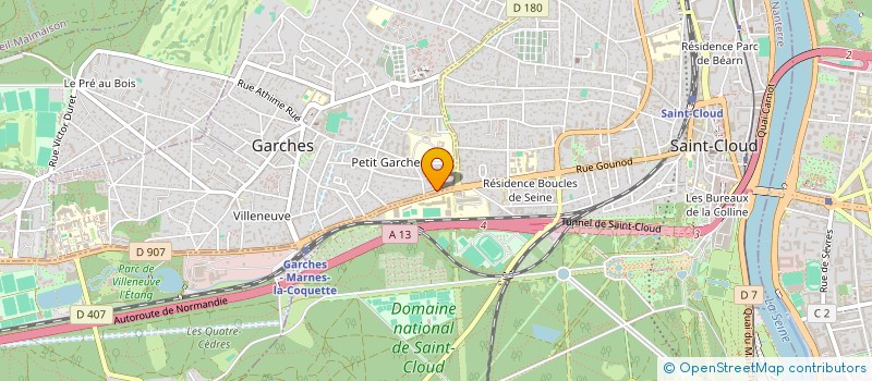 localisation de l'entreprise DRIMZ à GARCHES