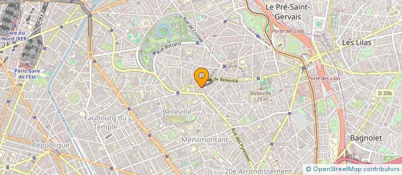 localisation de l'entreprise DRINA  PARIS