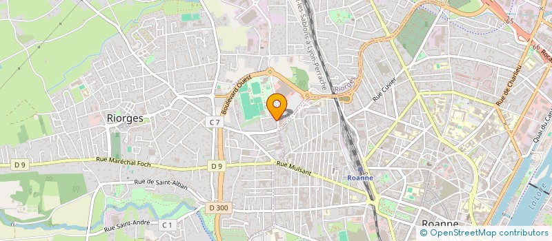 localisation de l'entreprise DRINE à RIORGES