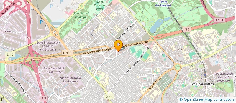 localisation de l'entreprise DRINE EXPRESS à AULNAY-SOUS-BOIS