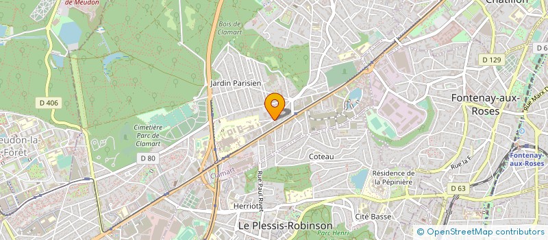 localisation de l'entreprise DRINE PHANE S A R L à CLAMART