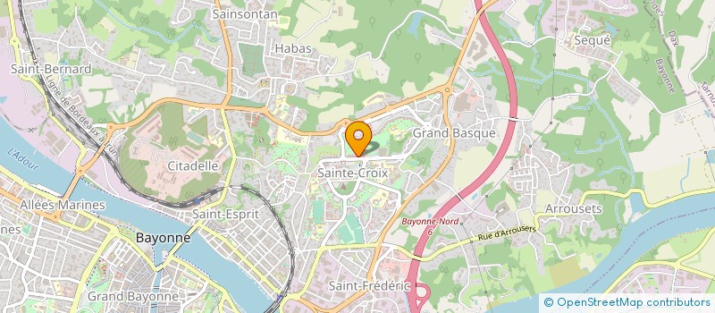 localisation de l'entreprise DRINGILINDRON à BAYONNE