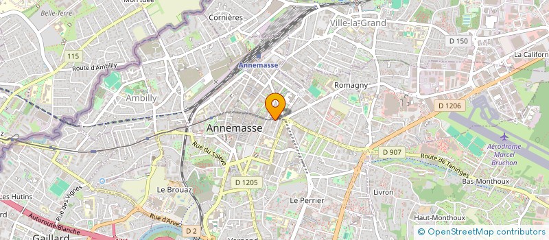 localisation de l'entreprise DRINI  ANNEMASSE