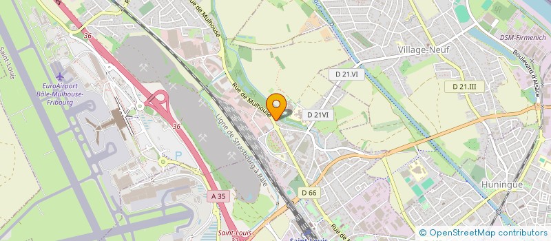 localisation de l'entreprise DRINI CLIM à SAINT-LOUIS