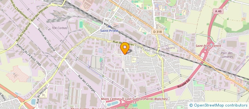 localisation de l'entreprise DRINK FOOD  MIONS