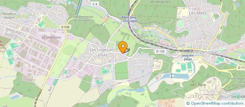 localisation de l'entreprise DRINK MATE  LES LOGES-EN-JOSAS