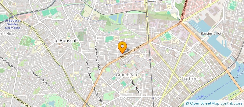 localisation de l'entreprise DRINK ME MUSIC  LE BOUSCAT