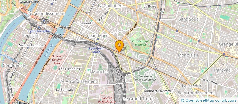 localisation de l'entreprise DRINK SERVICE  LYON