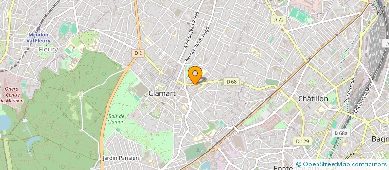 localisation de l'entreprise DRINK TRAVELS à CLAMART