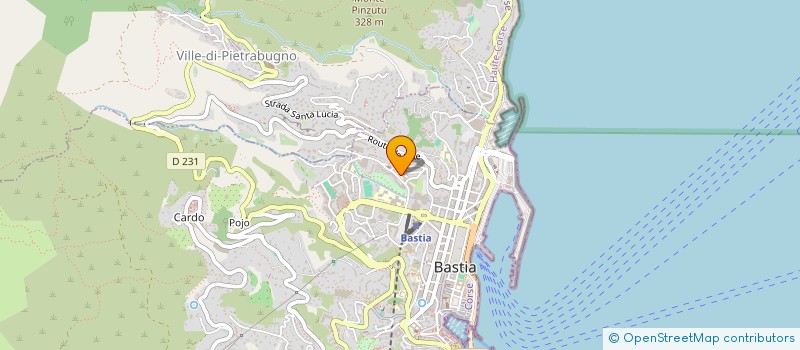 localisation de l'entreprise DRINKED CORP  BASTIA