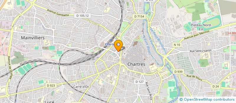 localisation de l'entreprise DRINKEO à CHARTRES
