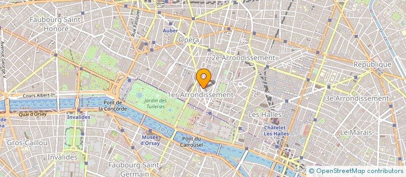 localisation de l'entreprise DRINKS AND SPIRITS à PARIS