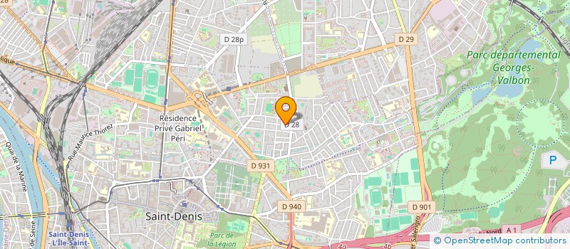 localisation de l'entreprise DRINKS NEGOCE  SAINT-DENIS