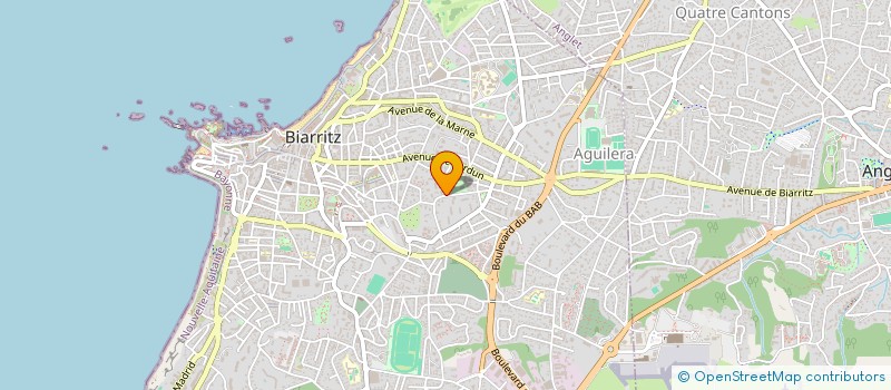 localisation de l'entreprise DRIOLLET à BIARRITZ